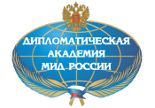 Diplomatic academy of Russia logo 303bc