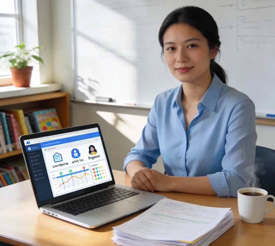 План урока с помощью нейросети