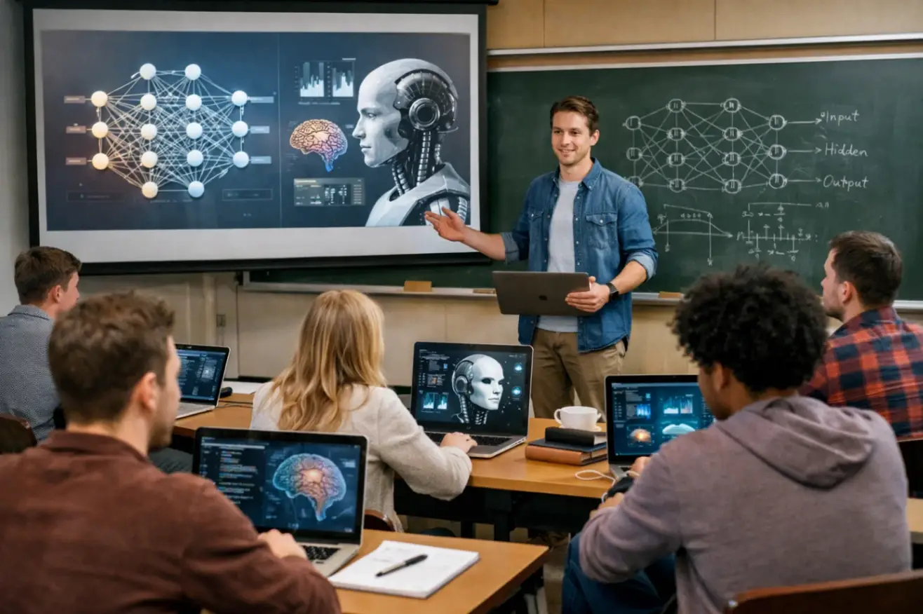 Обучение нейросетям в университетах и навыки AI